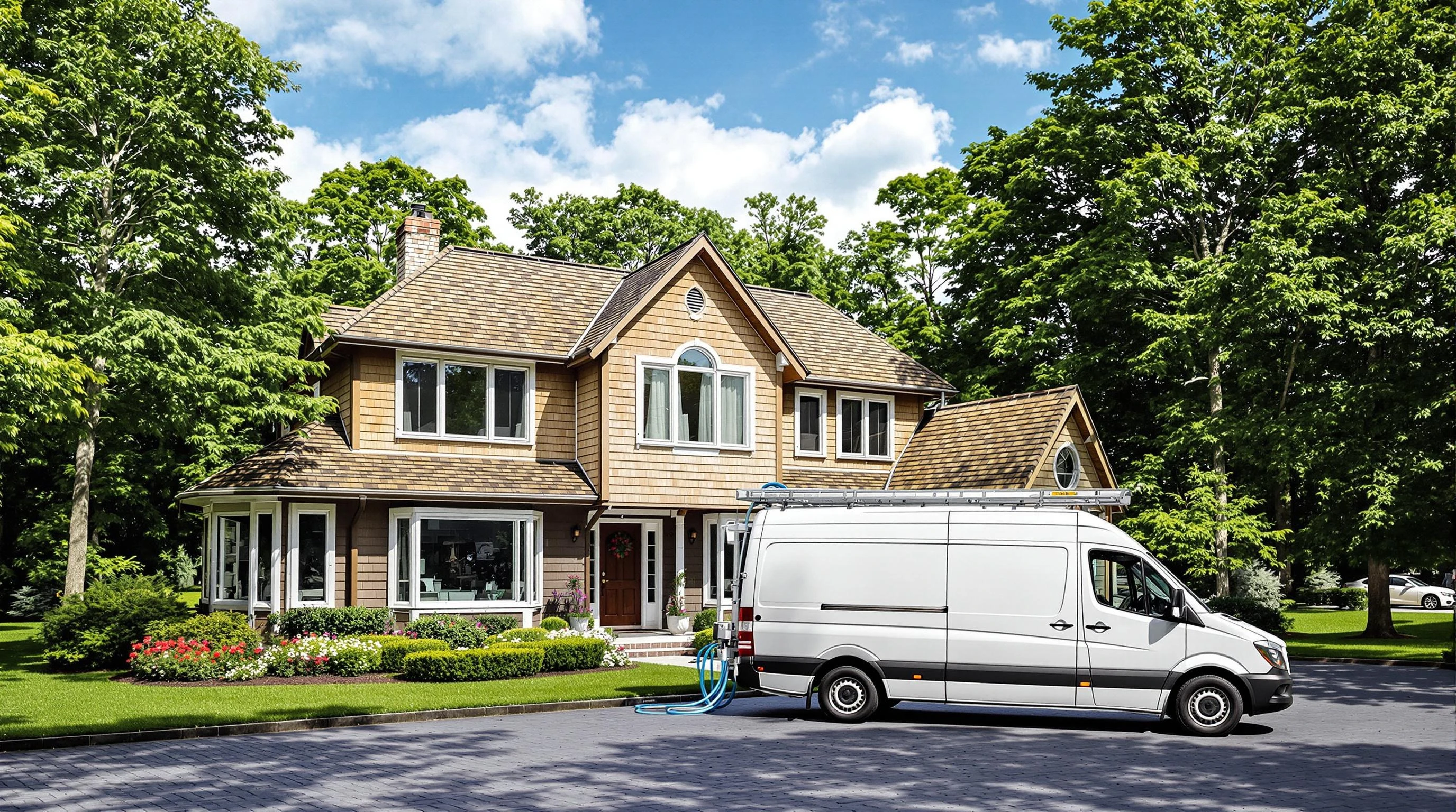 White House Dryer Vent Cleaning dryer vent cleaning crew working in Millersville, TN