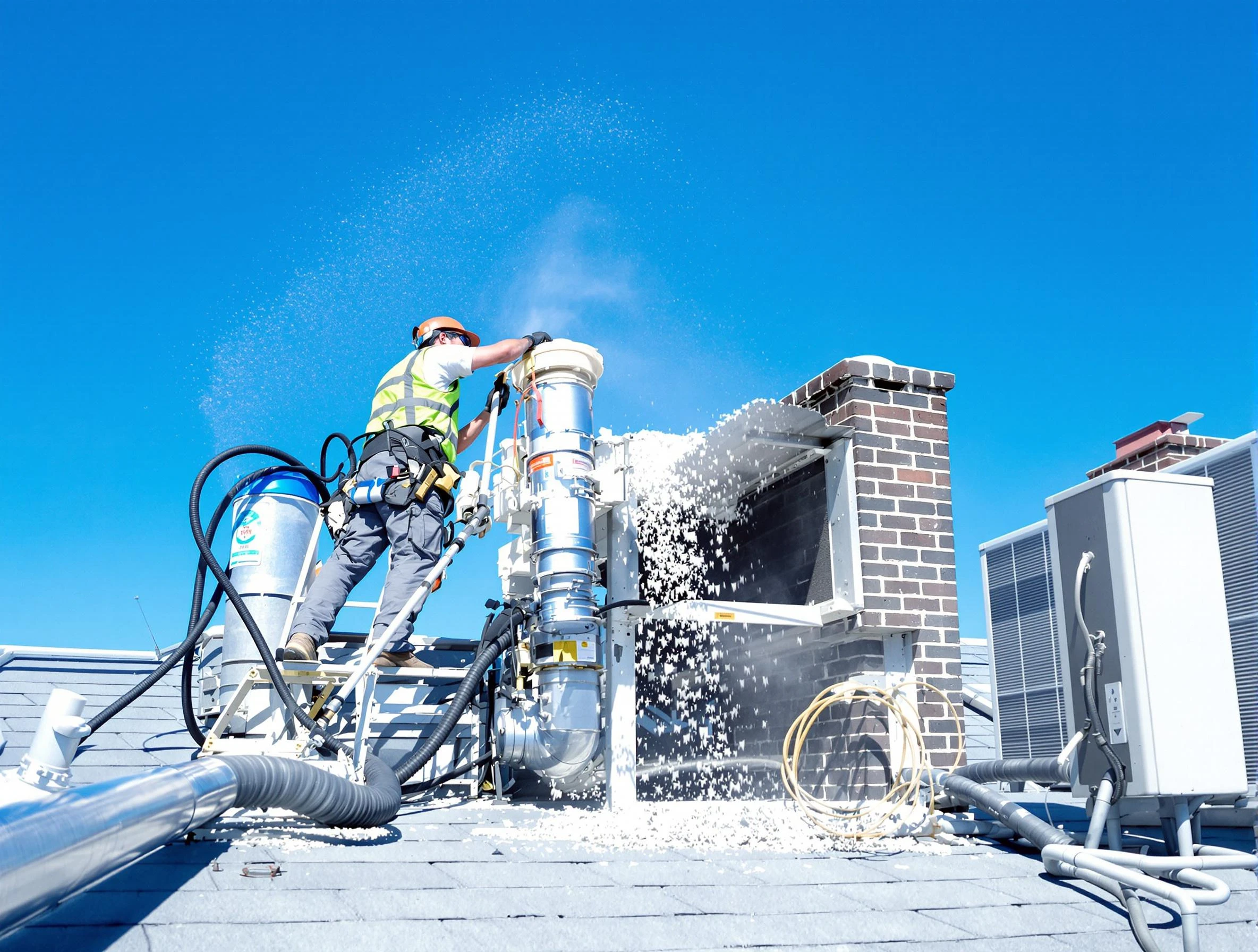 Expert roof dryer vent cleaning by White House Dryer Vent Cleaning in White House