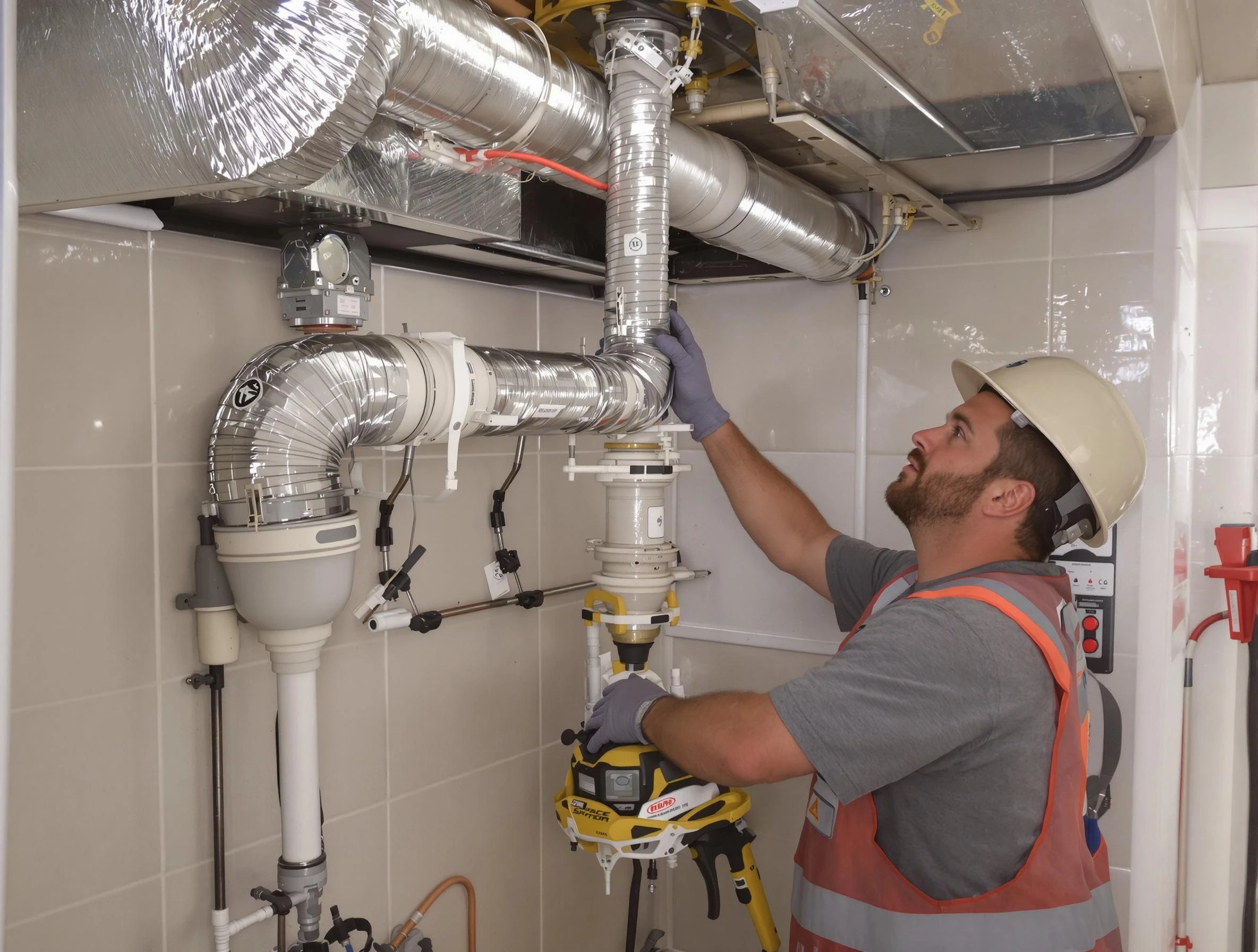 White House Dryer Vent Cleaning expert performing professional dryer vent repair and installation in White House